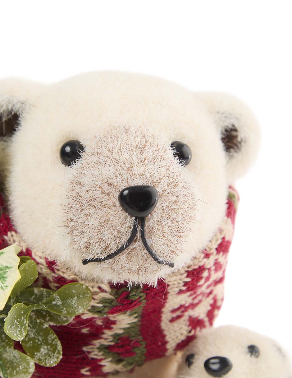 Figura decorativa de oso Navidad 5