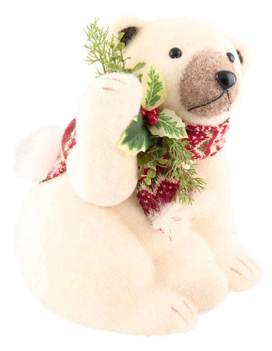 Figura decorativa de oso Navidad 2