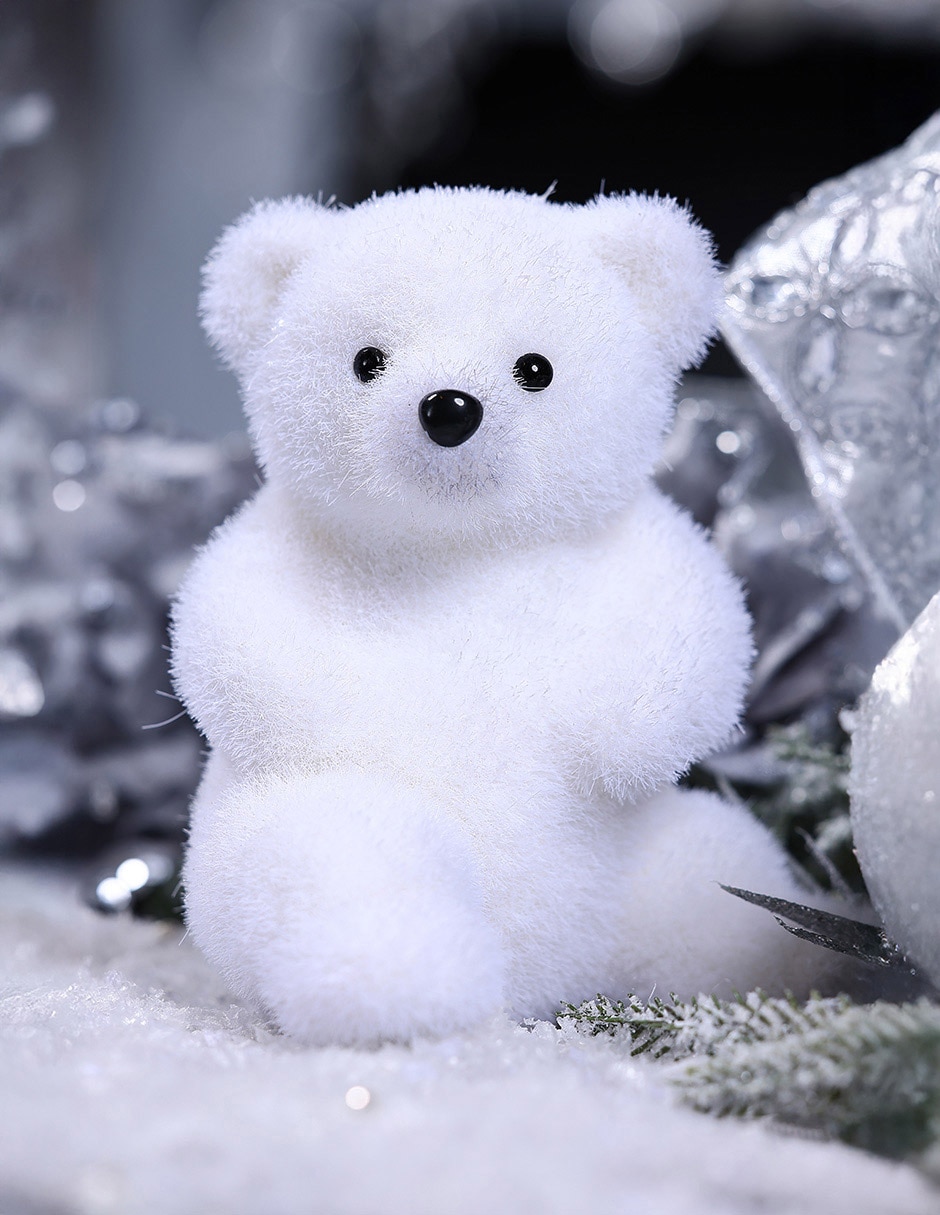 Figura decorativa de oso Navidad 3