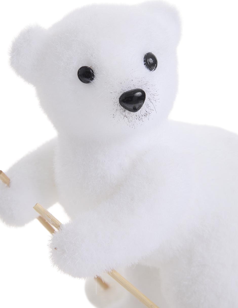 Figura decorativa de oso Navidad 6