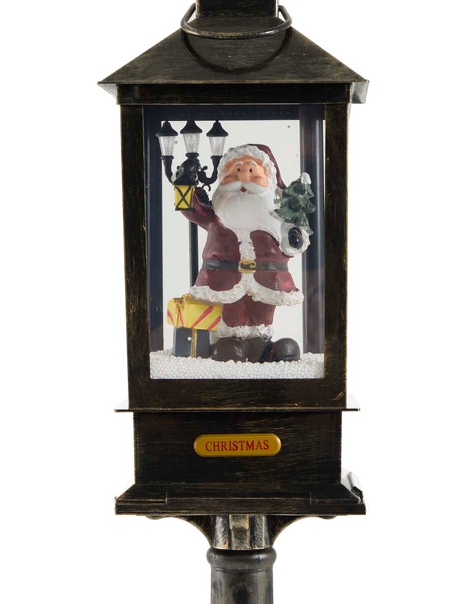 Farol navideño para hogar e interior de Santa Claus 4