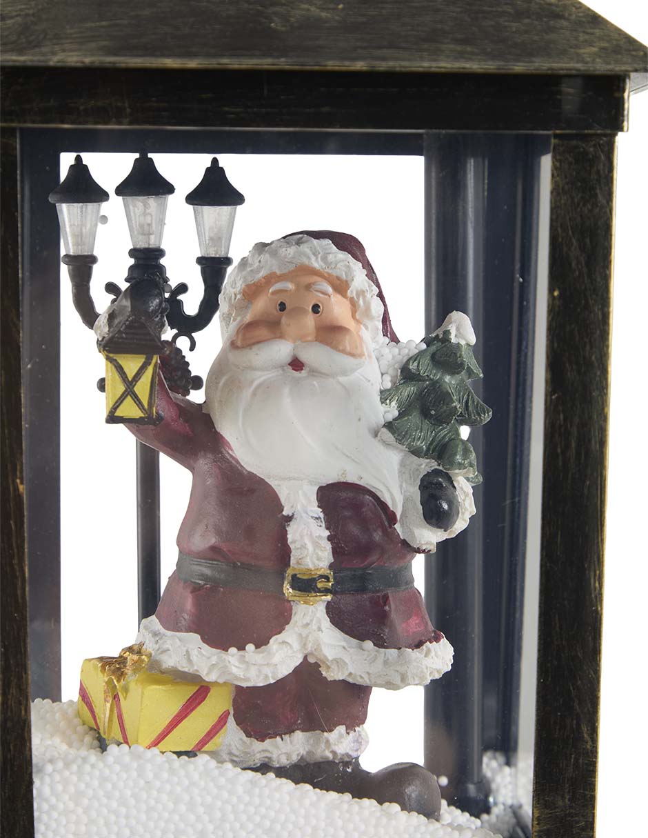 Farol navideño para hogar e interior de Santa Claus 5