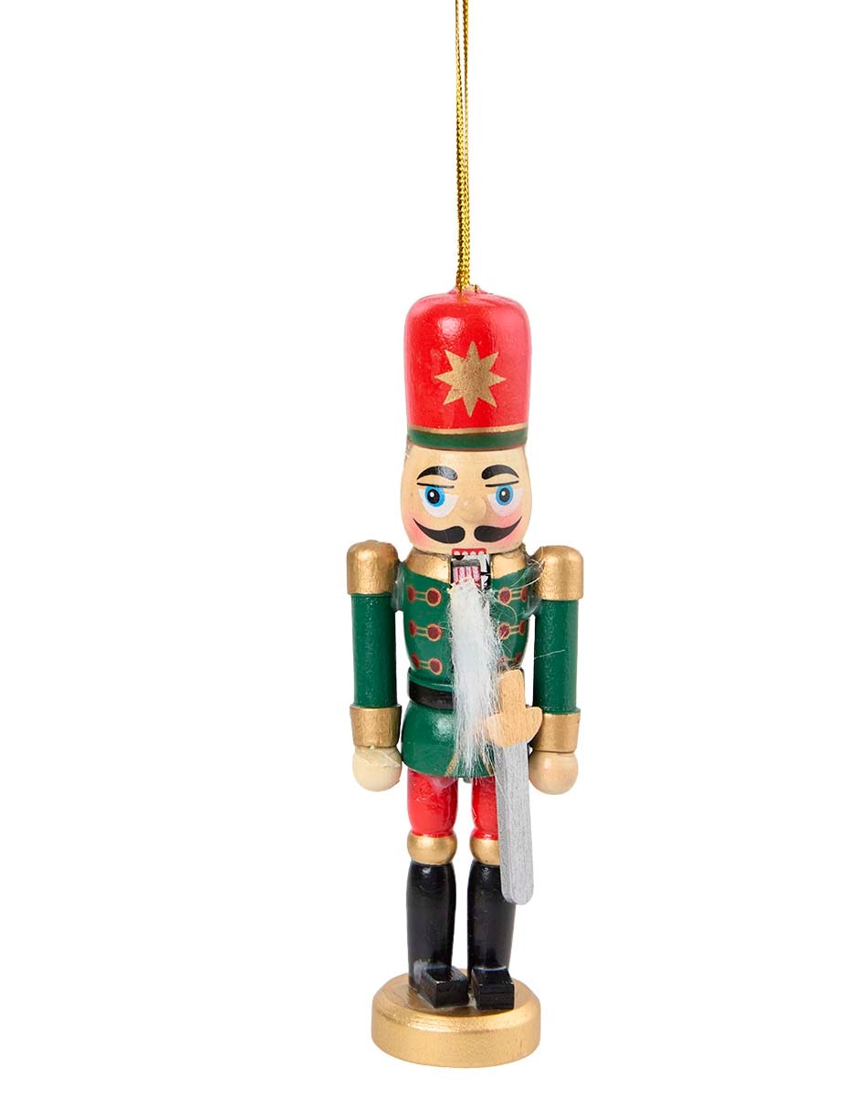 Ornamento navideño cascanueces Chrismast Spirit