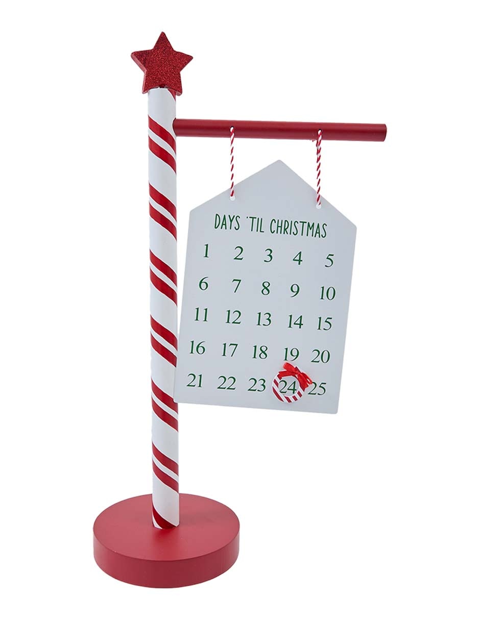 Calendario de escritorio navideño