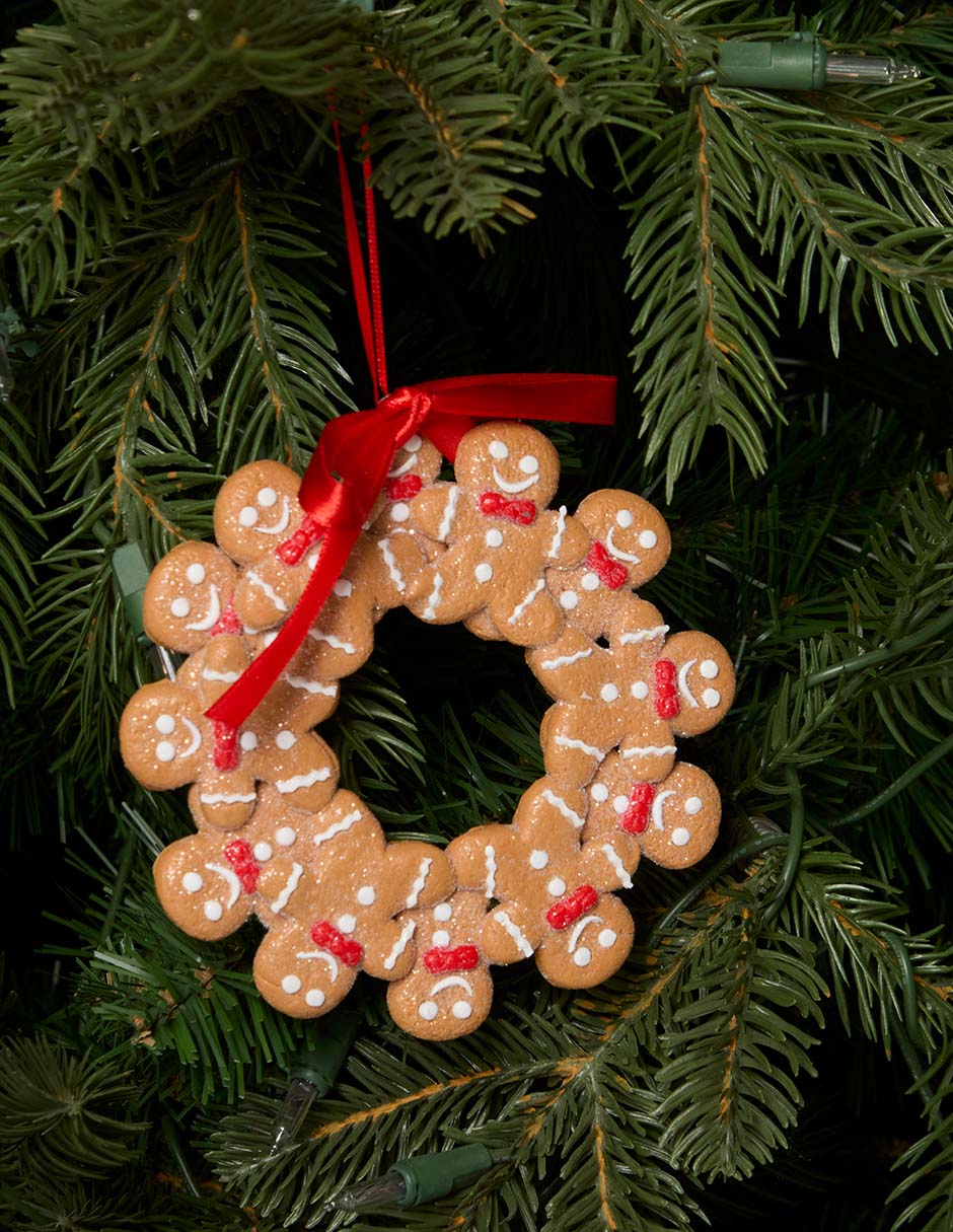 Ornamento navideño galleta de gengibre 5