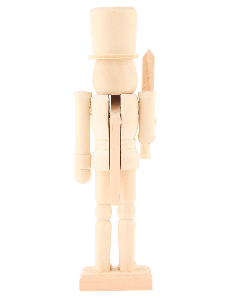 Figura decorativa de cascanueces Cascanueces de madera 4