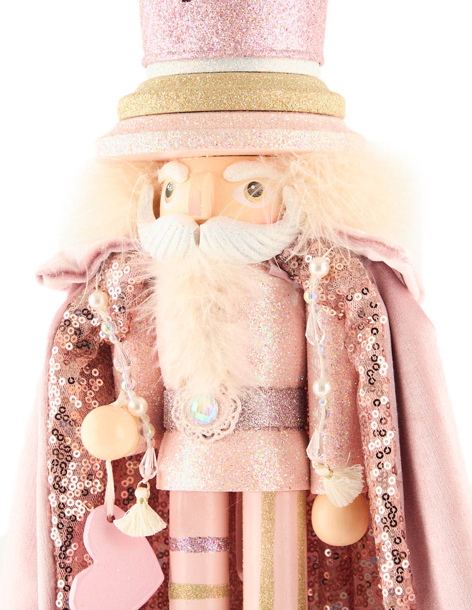 Figura decorativa de cascanueces Kurt Cobain de madera 4
