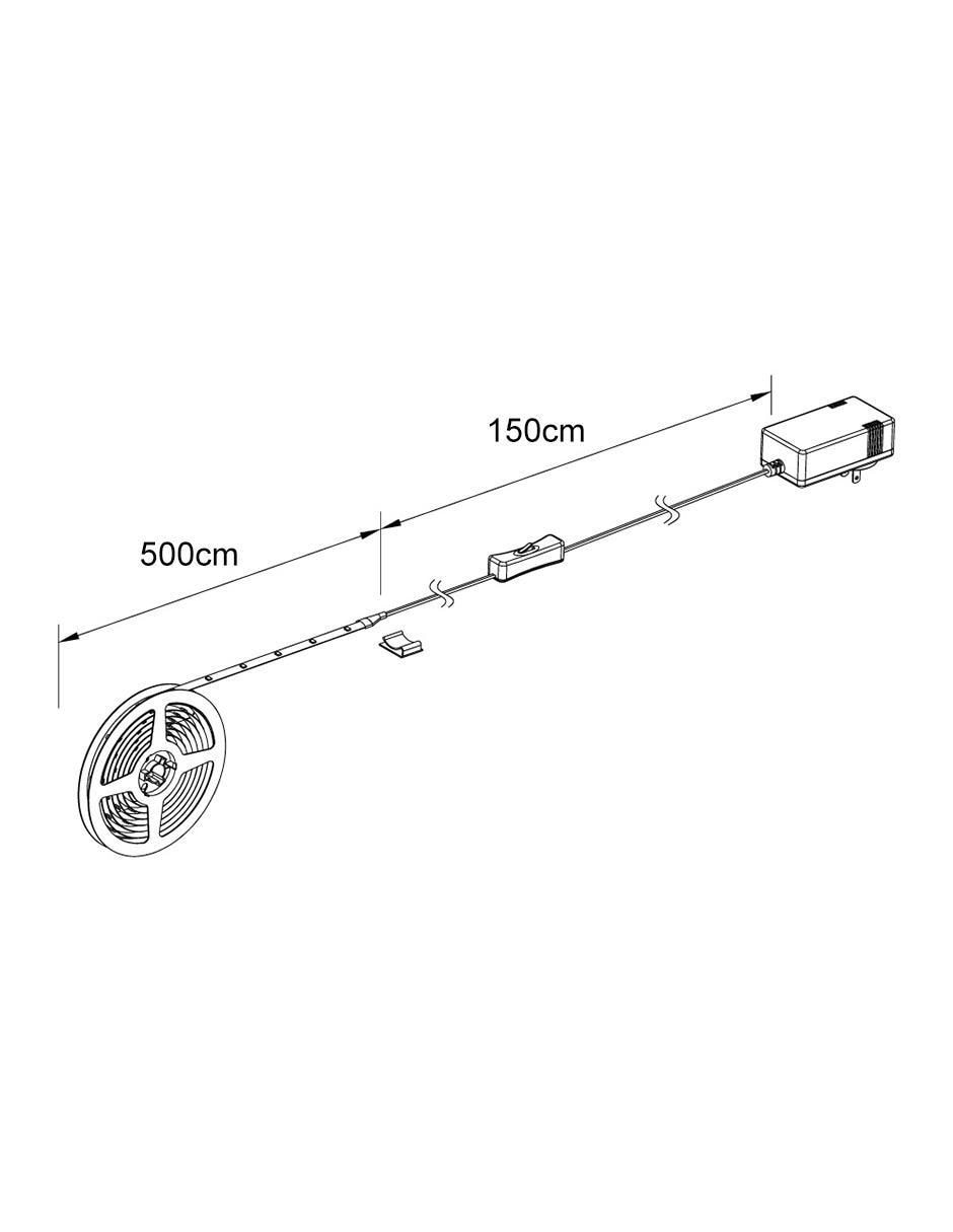 Serie led led tecnolite halo 12tirledmv5m "con" no requiere focos "focos"