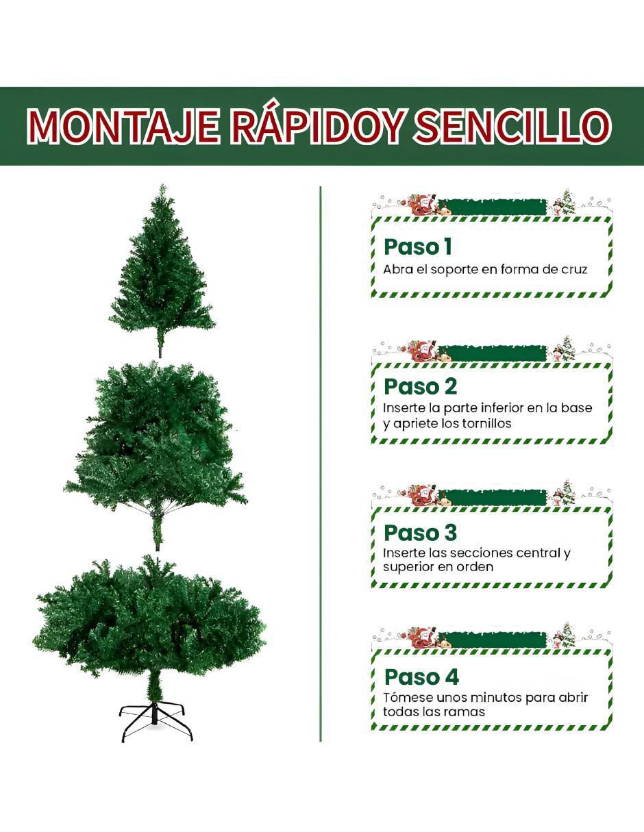 Árbol de navidad de plástico 2