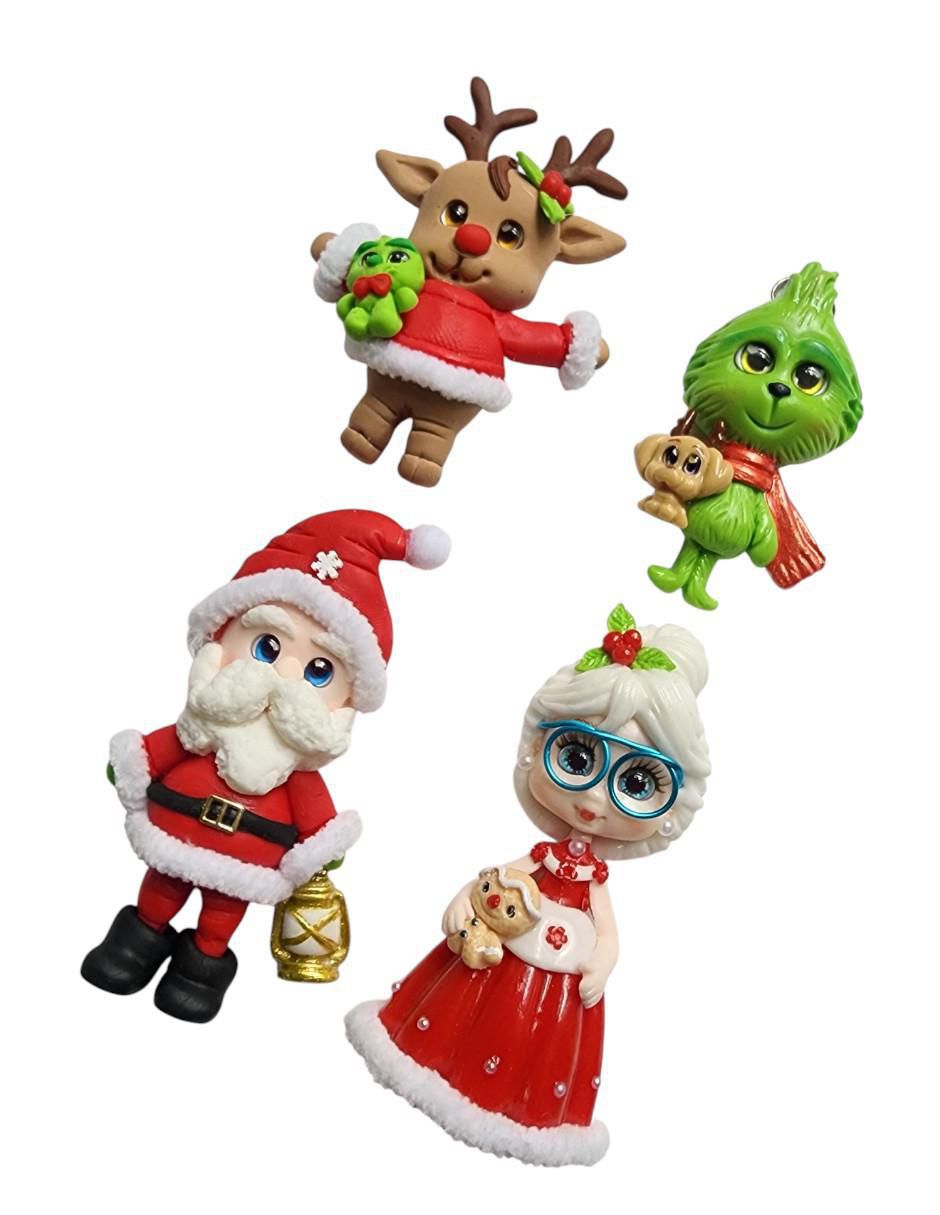 Set imán Navidad para decoración 3