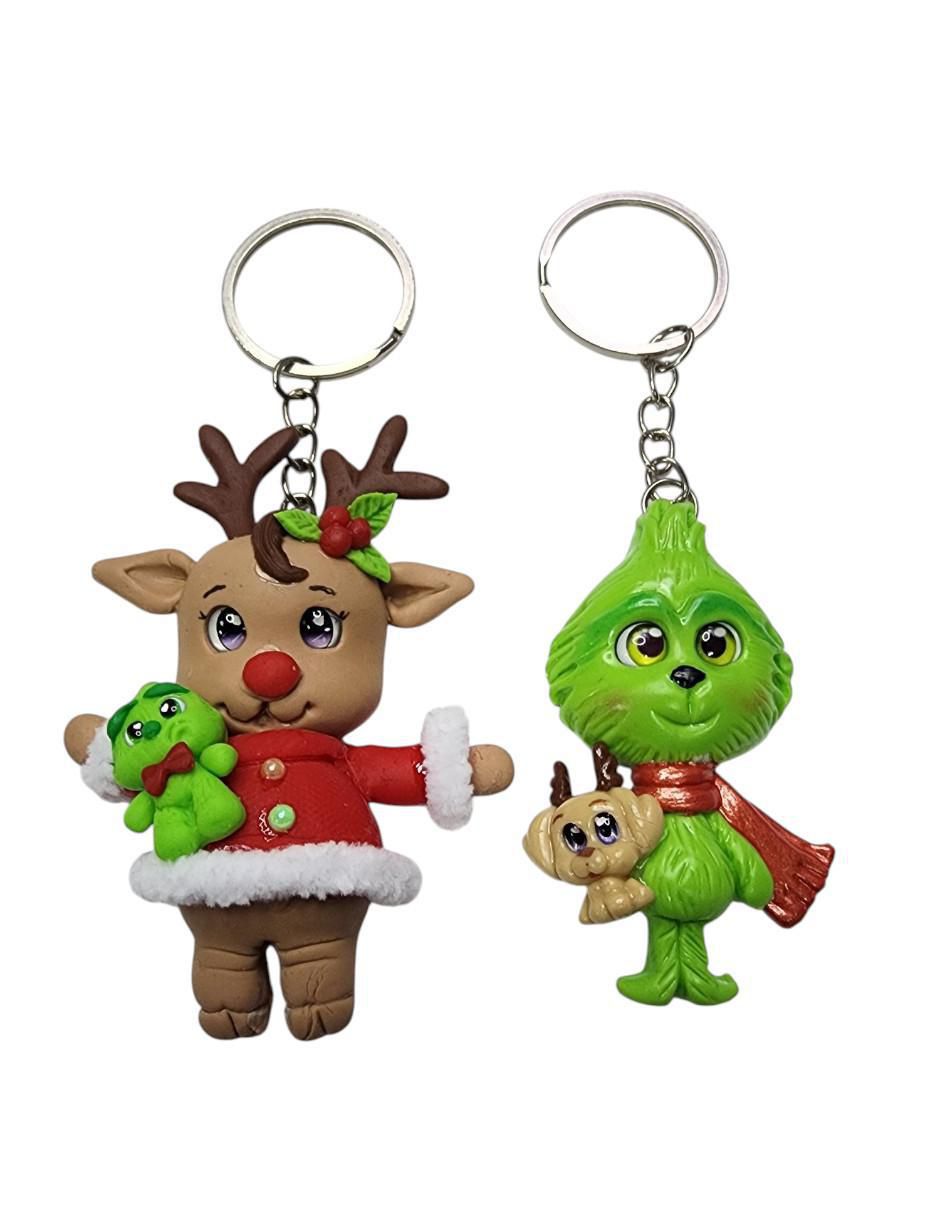 Set llavero Grinch 4