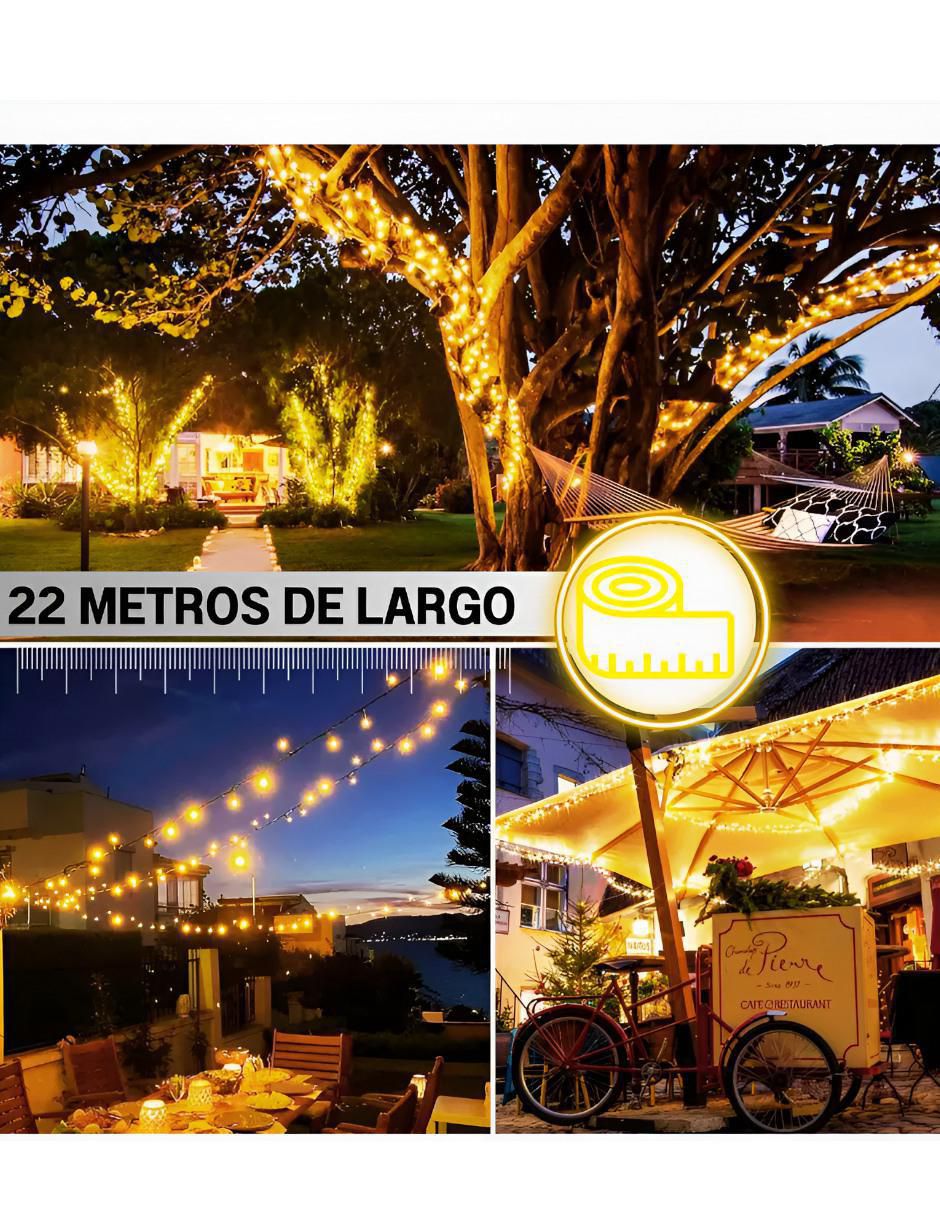 Serie cálida LED Xtllar3884 con 200 focos 3