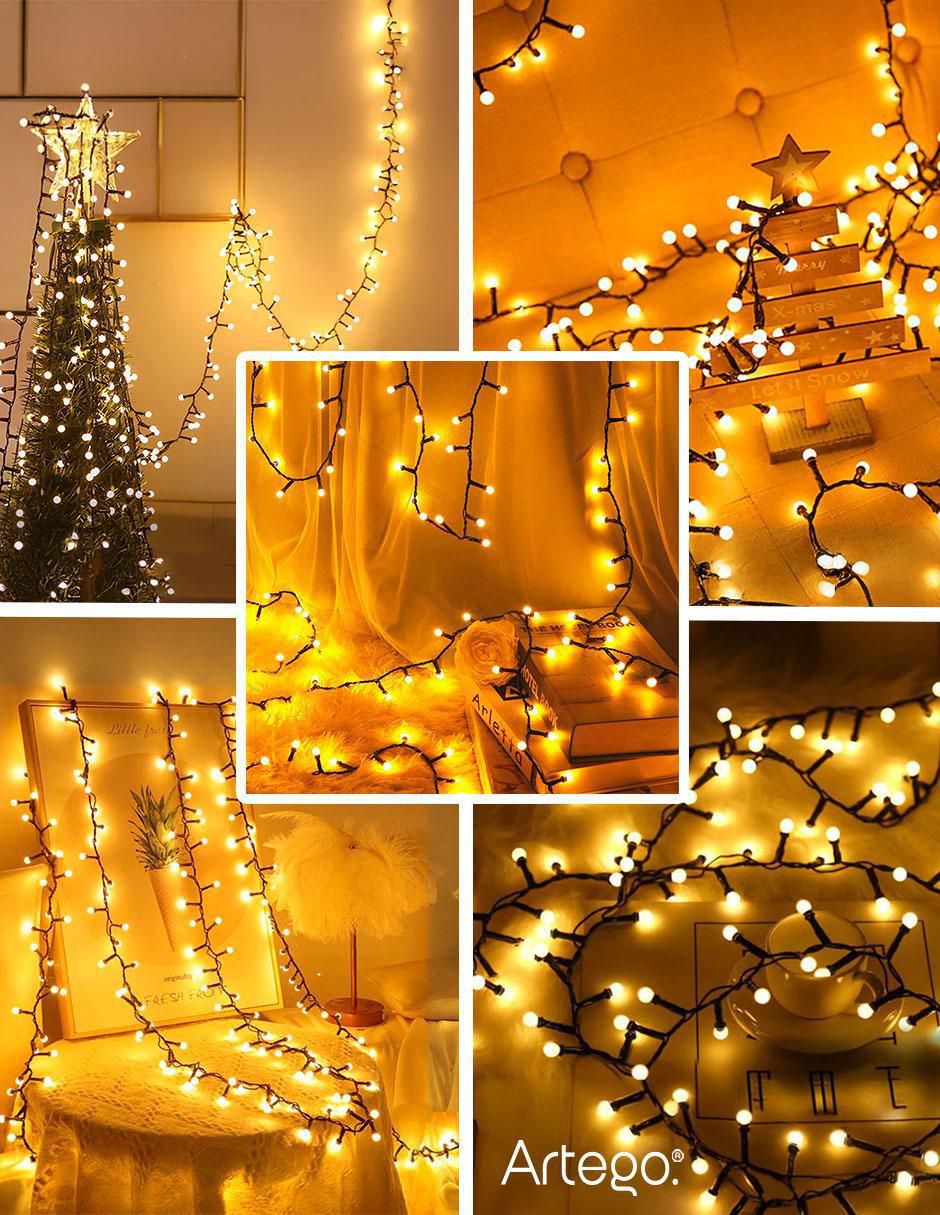 Serie LED Navideñas con 300 focos 2