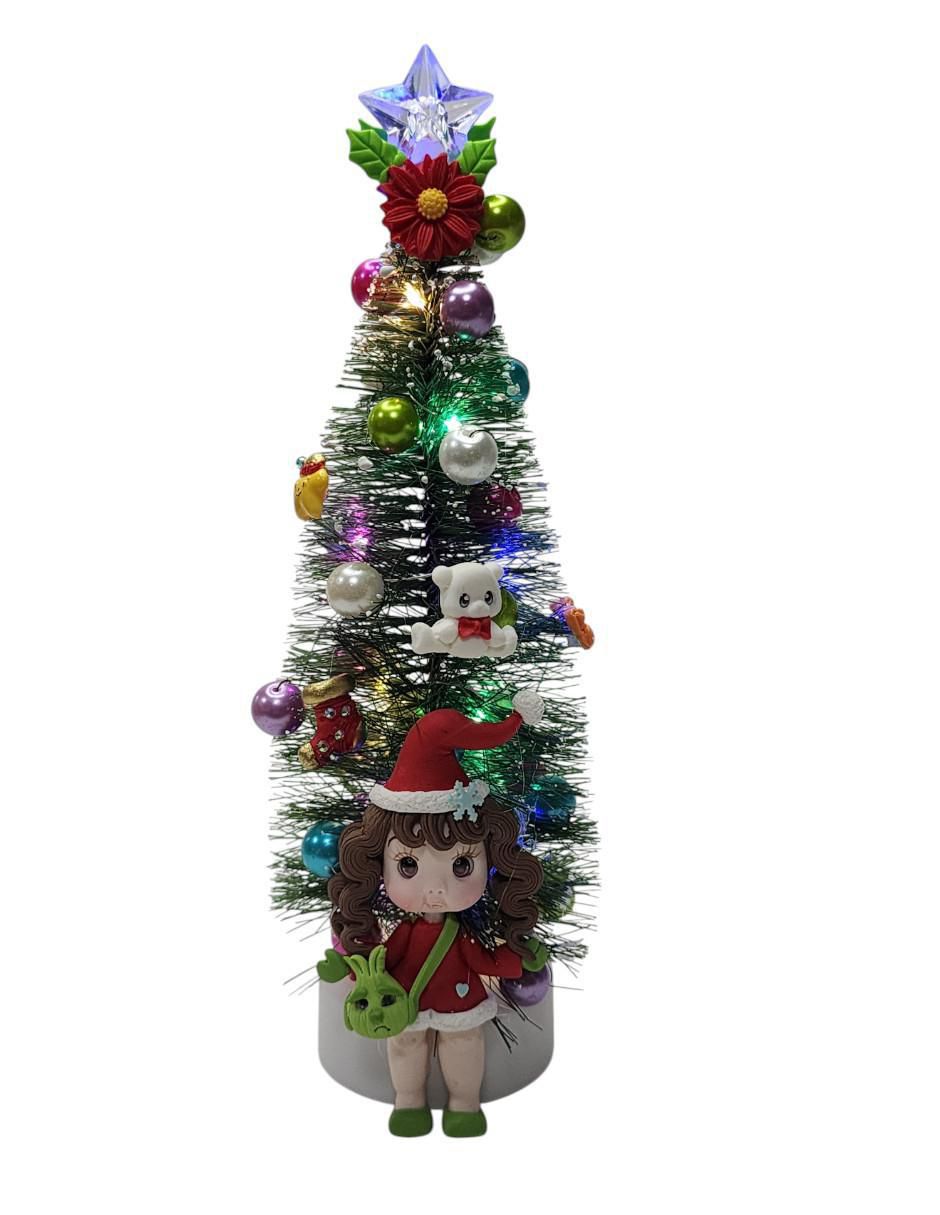 Set de figura decorativa de árbol navidad Navidad 6