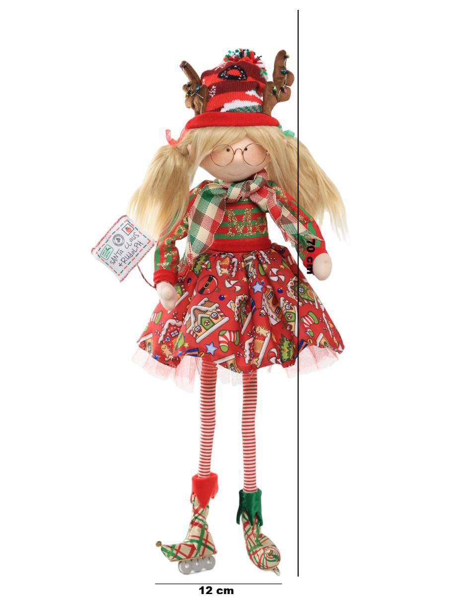 Ornamento navideño Duende Little Elfy 5