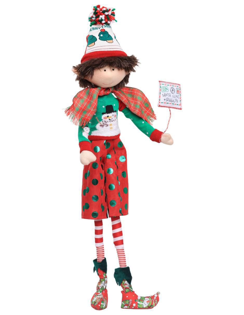 Ornamento navideño Duende Little Elfy 2