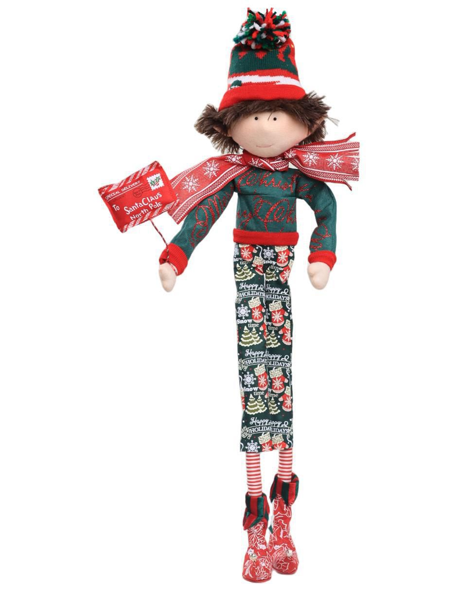 Ornamento navideño Duende Little Elfy