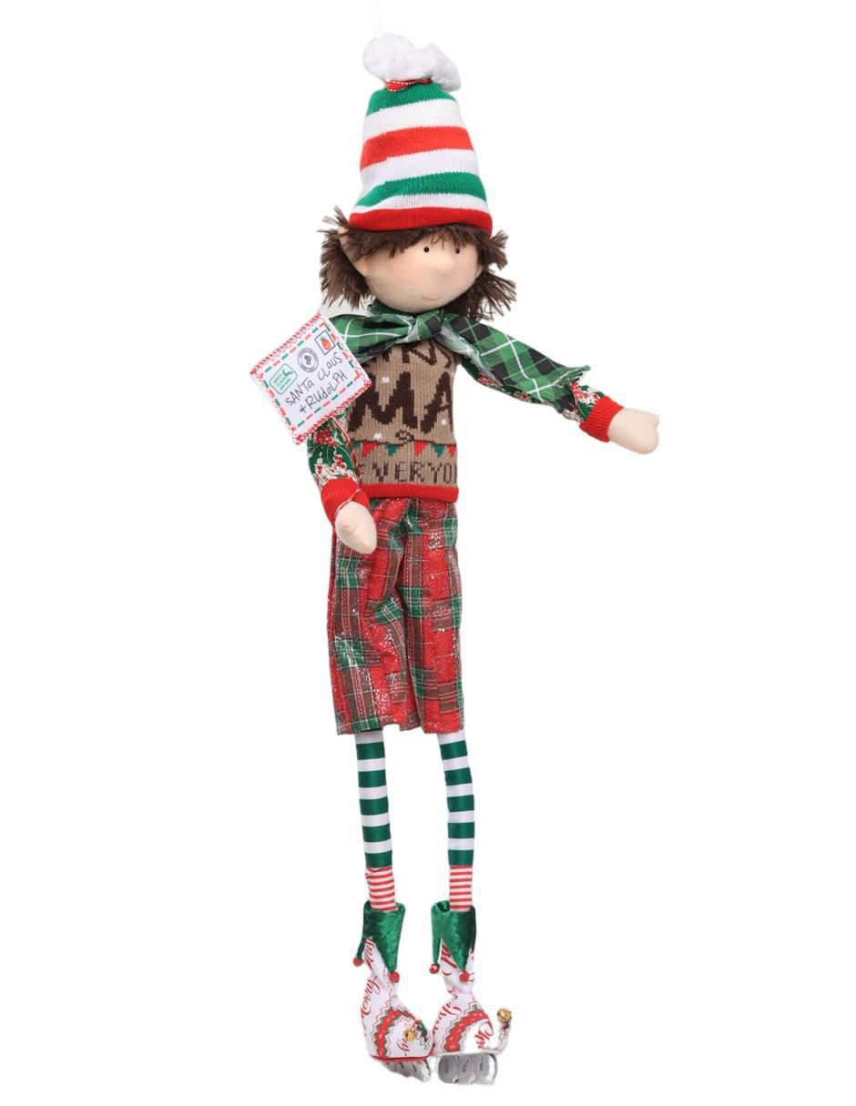 Ornamento navideño Duende Little Elfy 2