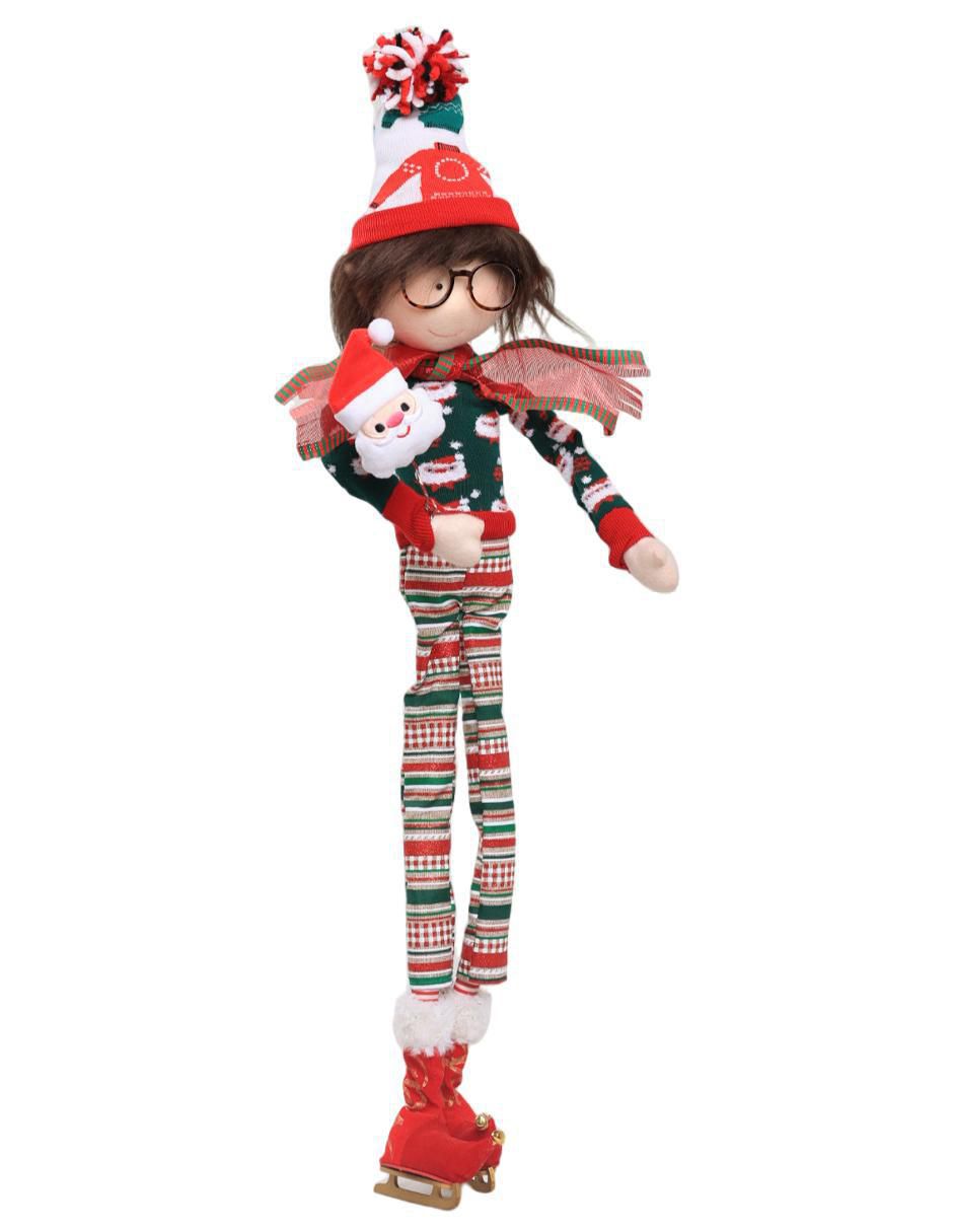 Ornamento navideño Duende Little Elfy 2