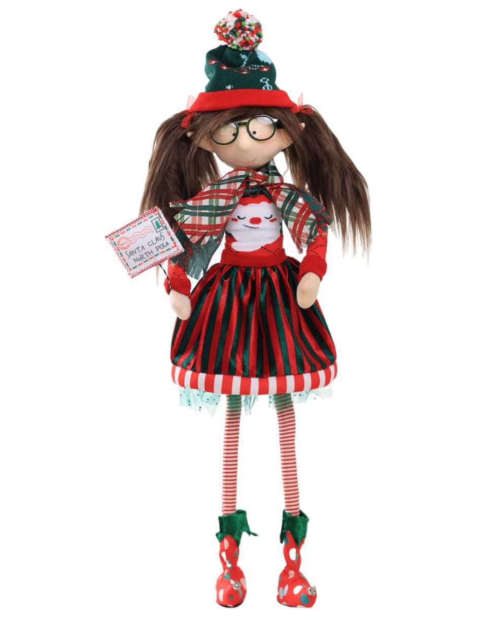 Ornamento navideño Duende Little Elfy Ornamento navideño Duende Little Elfy