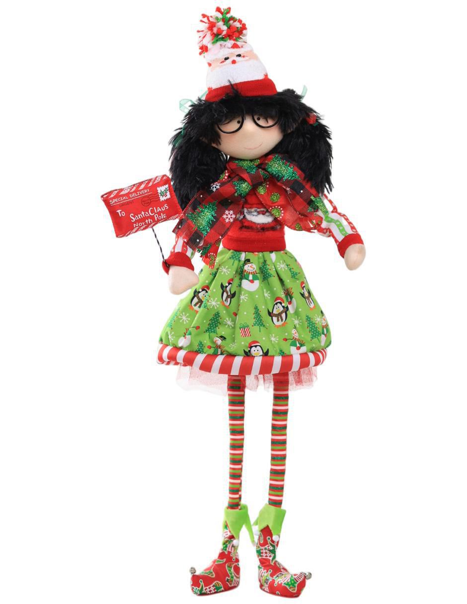Ornamento navideño Duende Little Elfy Ornamento navideño Duende Little Elfy