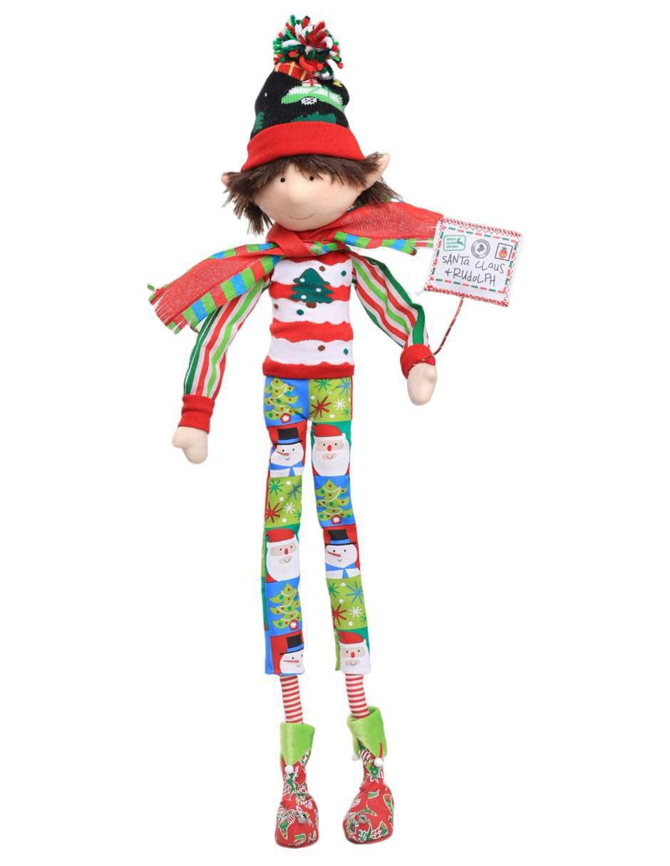 Ornamento navideño Duende Little Elfy