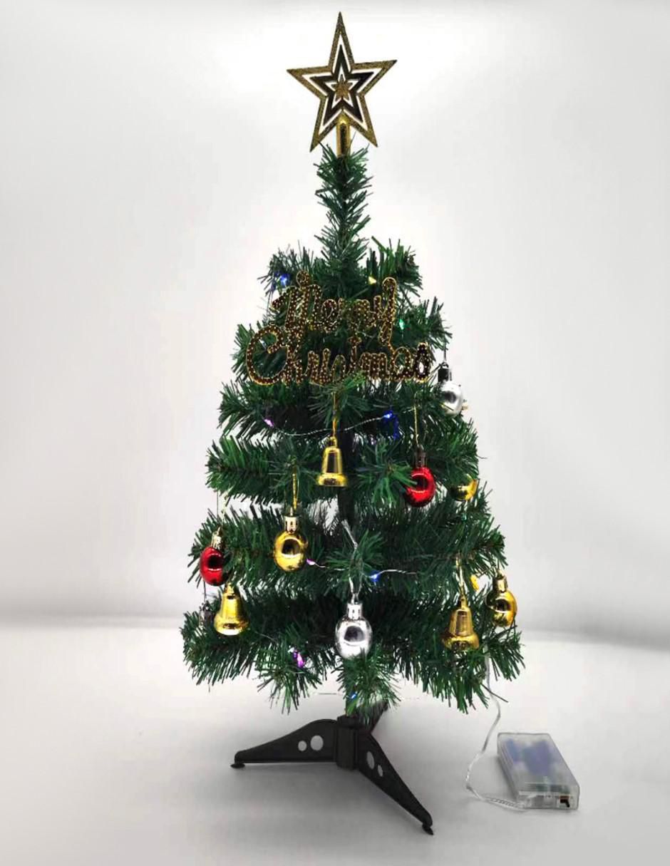 Arbol de navidad con 1 luz
