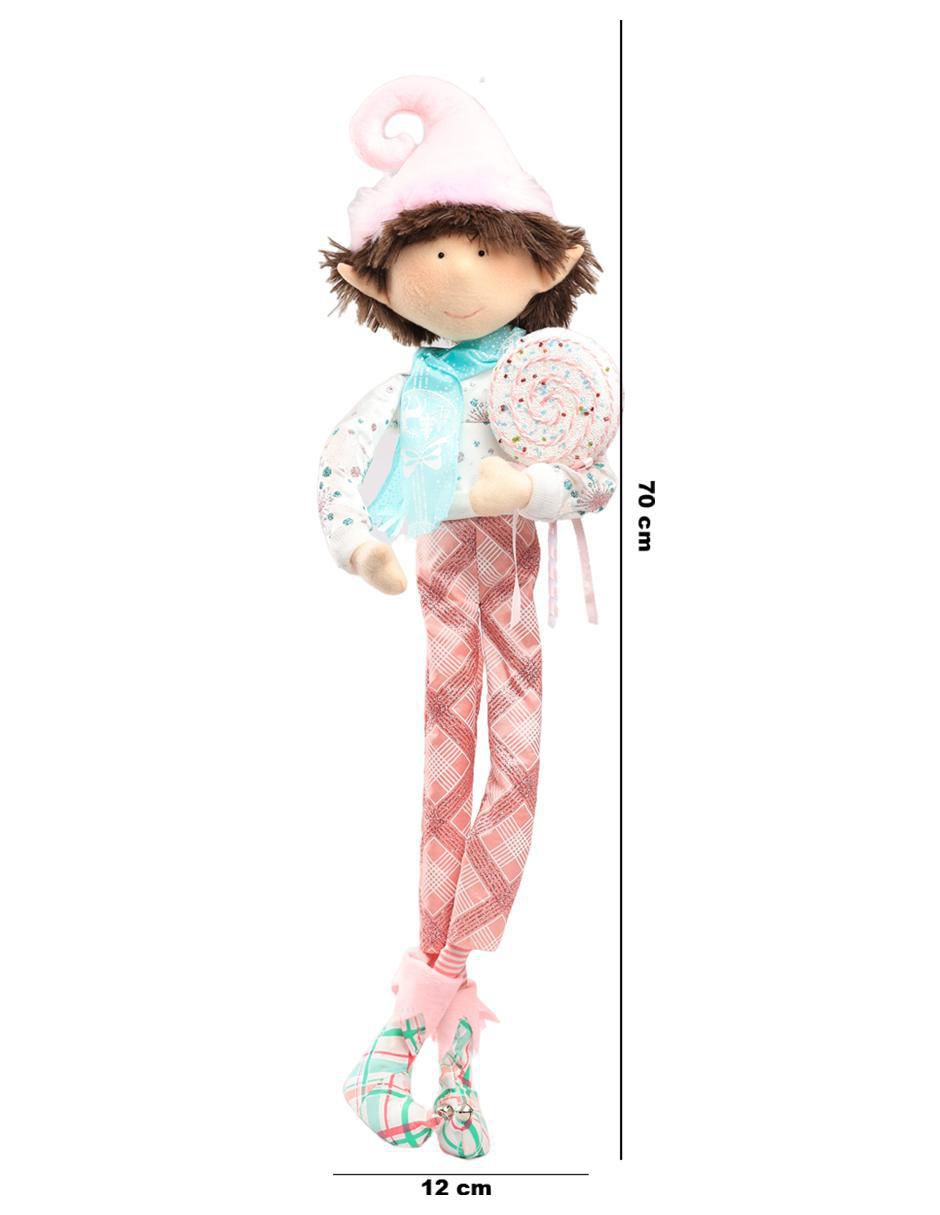 Ornamento Navidad duende Little Elfy 5