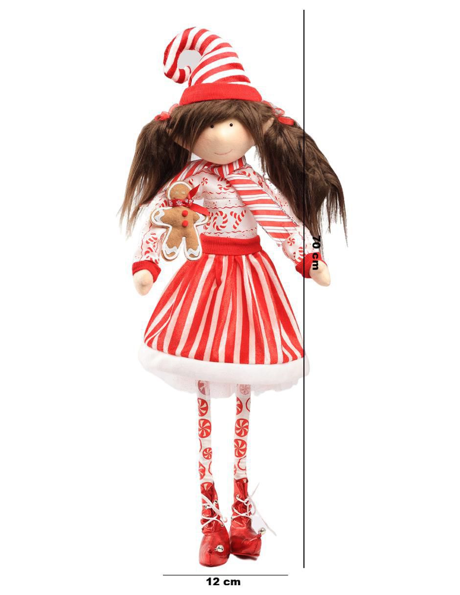Ornamento Navidad duende Little Elfy 5