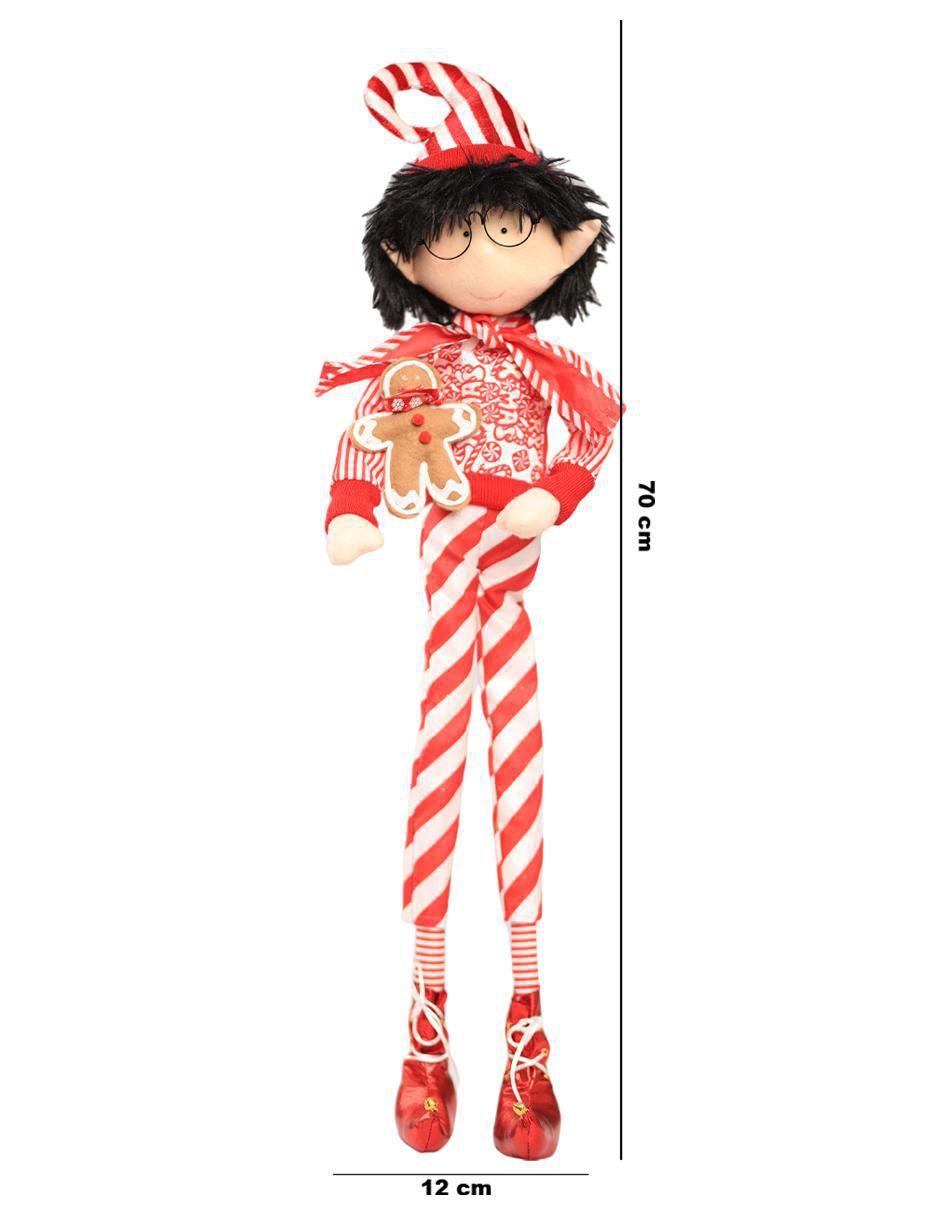 Ornamento Navidad duende Little Elfy 5