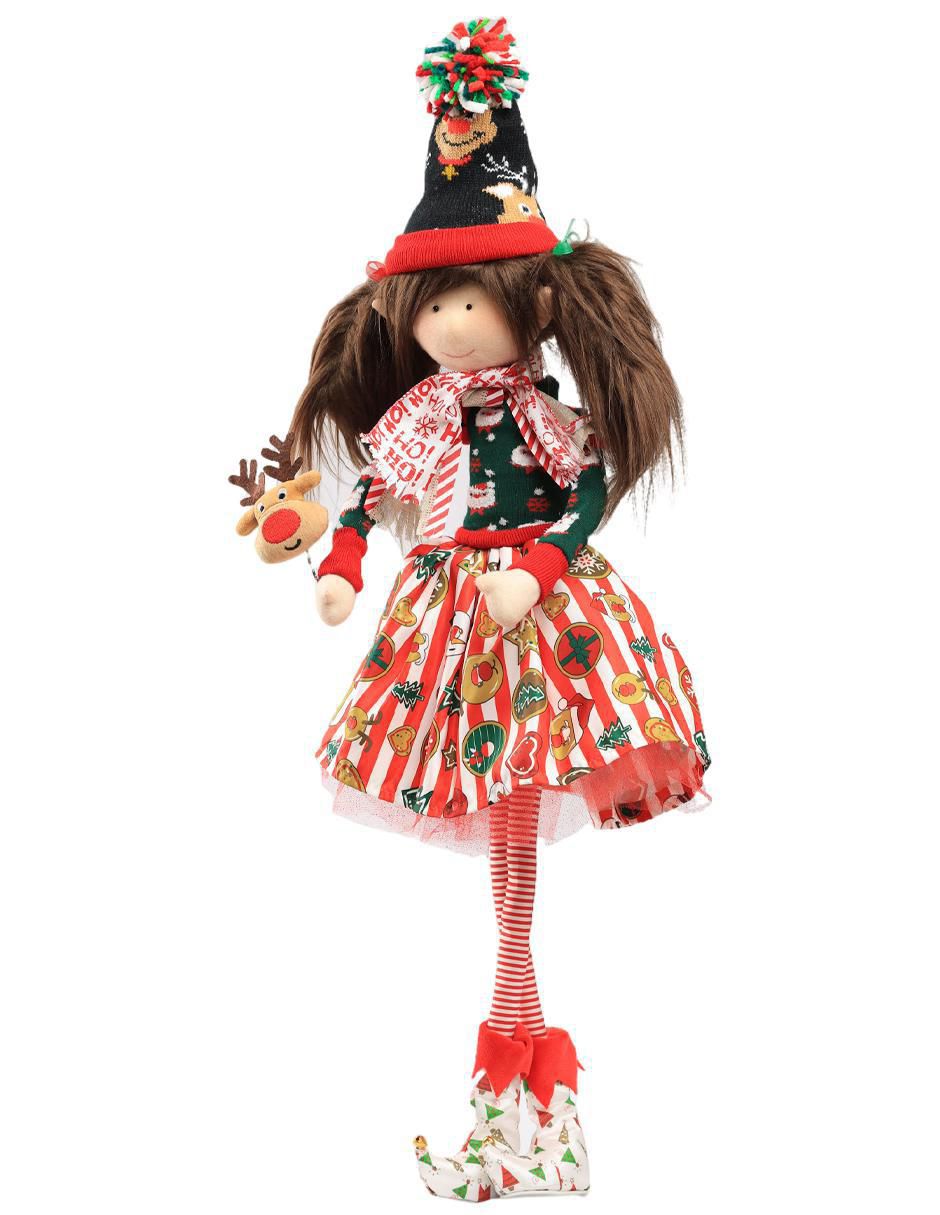 Ornamento Navidad duende Little Elfy 2