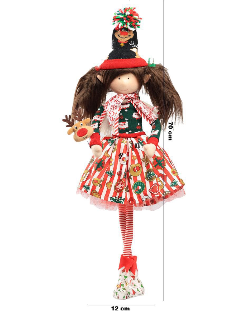 Ornamento Navidad duende Little Elfy 5