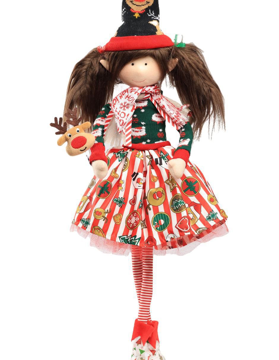 Ornamento Navidad duende Little Elfy 4