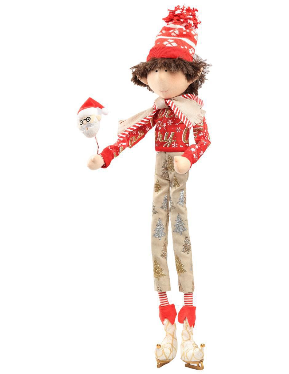 Ornamento Navidad duende Little Elfy 2