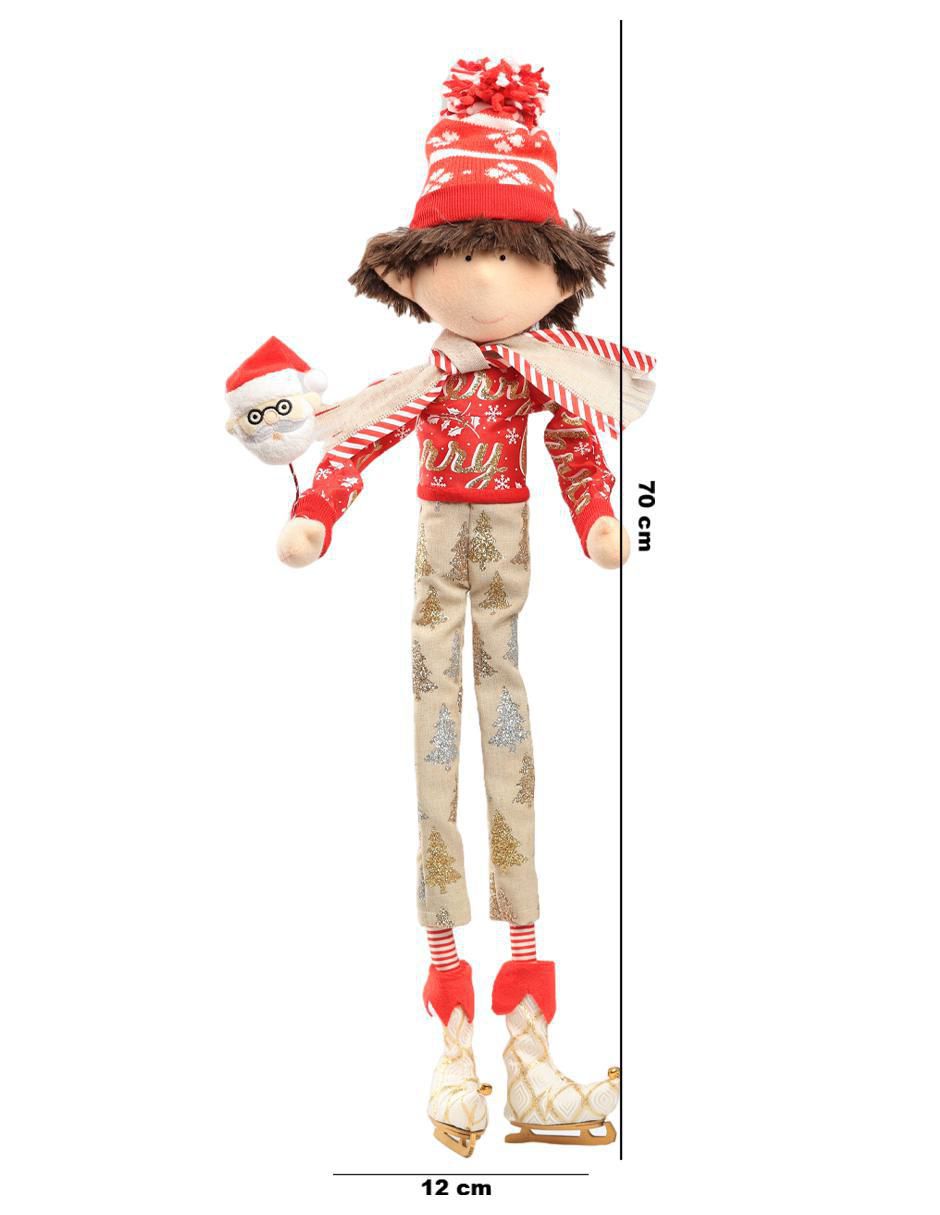 Ornamento Navidad duende Little Elfy 5