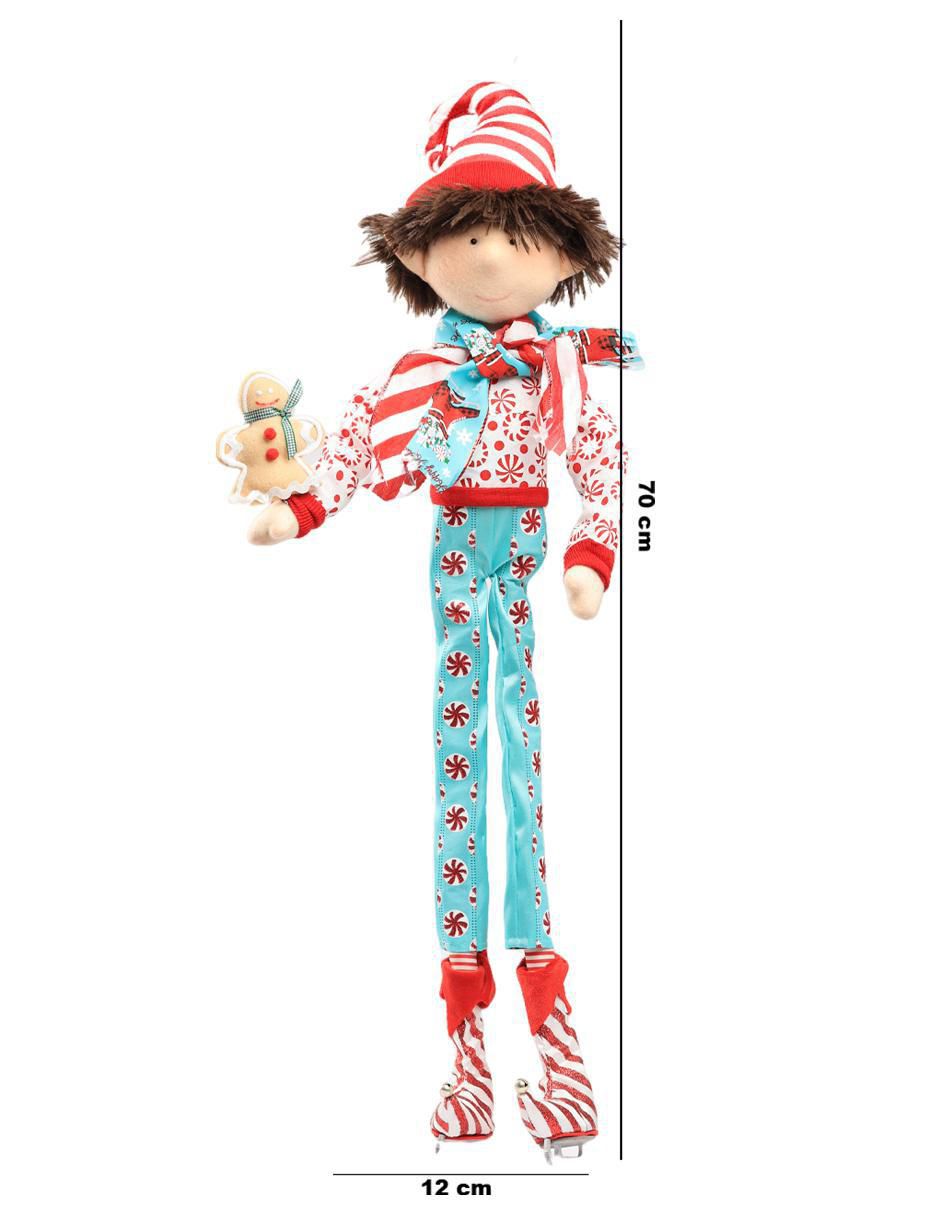 Ornamento Navidad duende Little Elfy 5