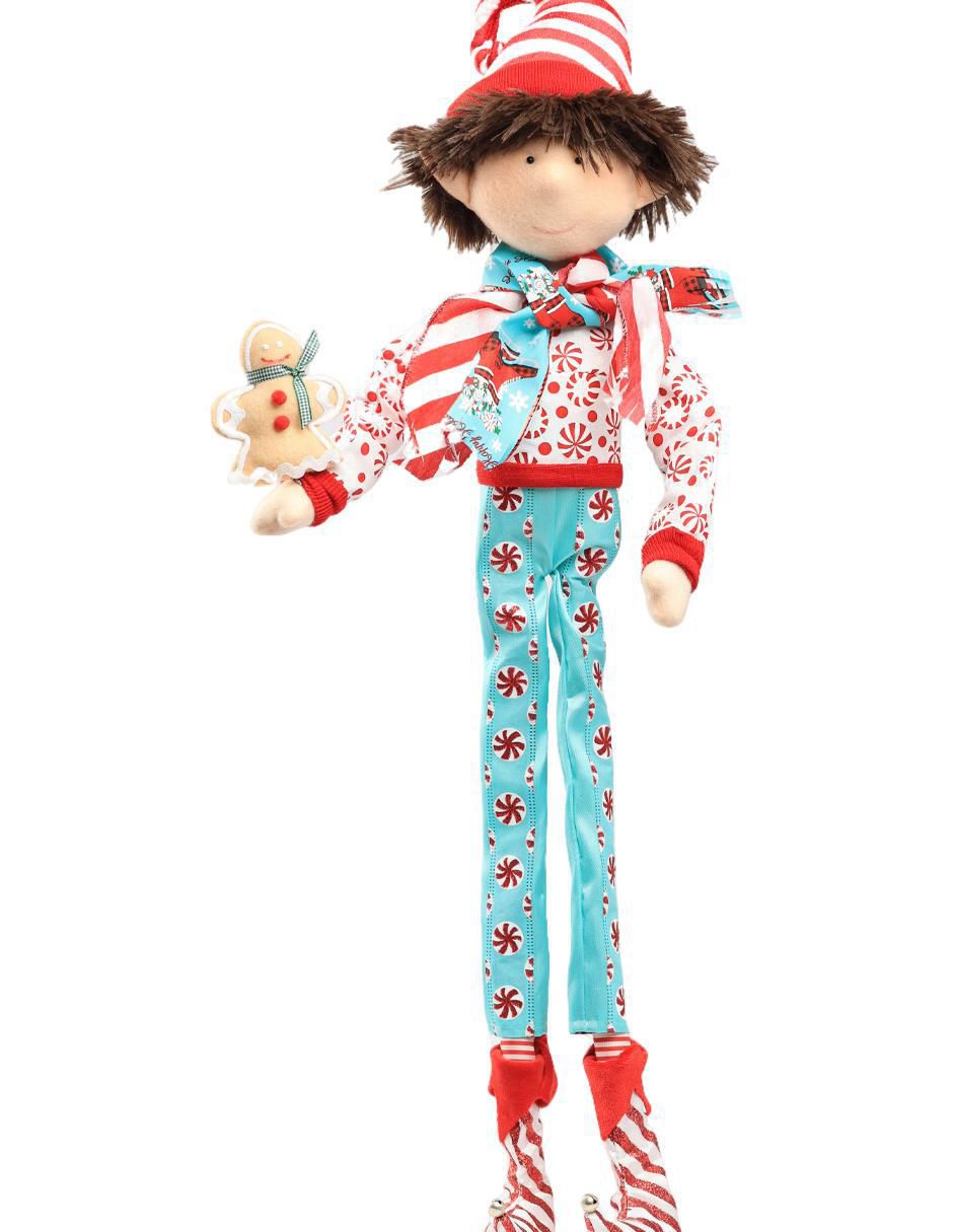 Ornamento Navidad duende Little Elfy 3