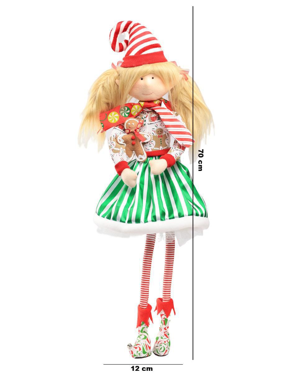 Ornamento Navidad duende Little Elfy 5