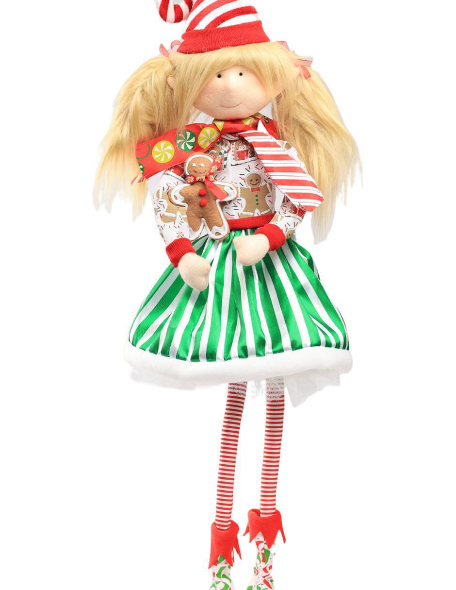 Ornamento Navidad duende Little Elfy 3