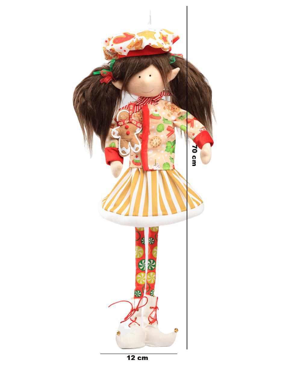 Ornamento Navidad duende Little Elfy 5