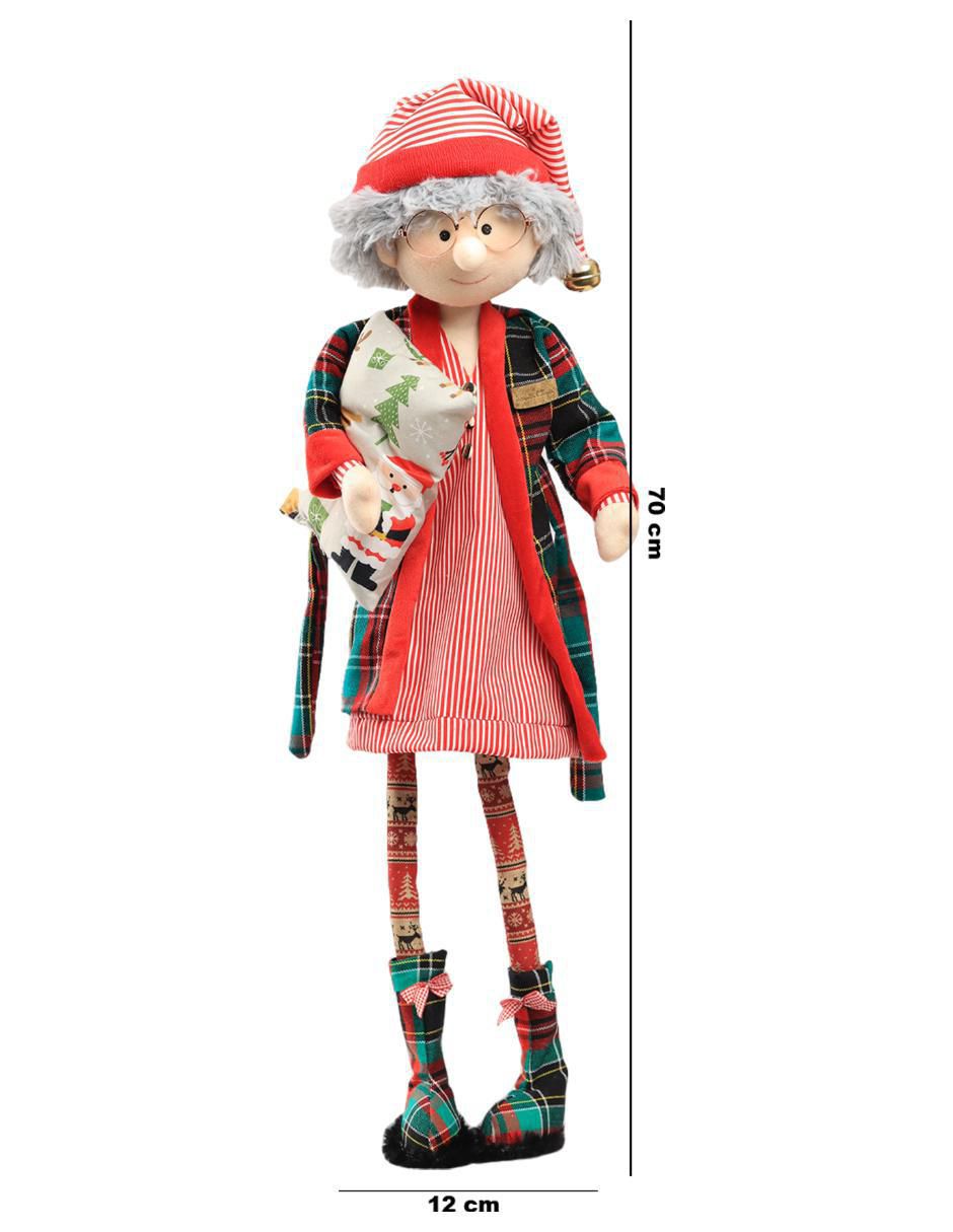 Ornamento Navidad Sra. Claus Little Elfy 5