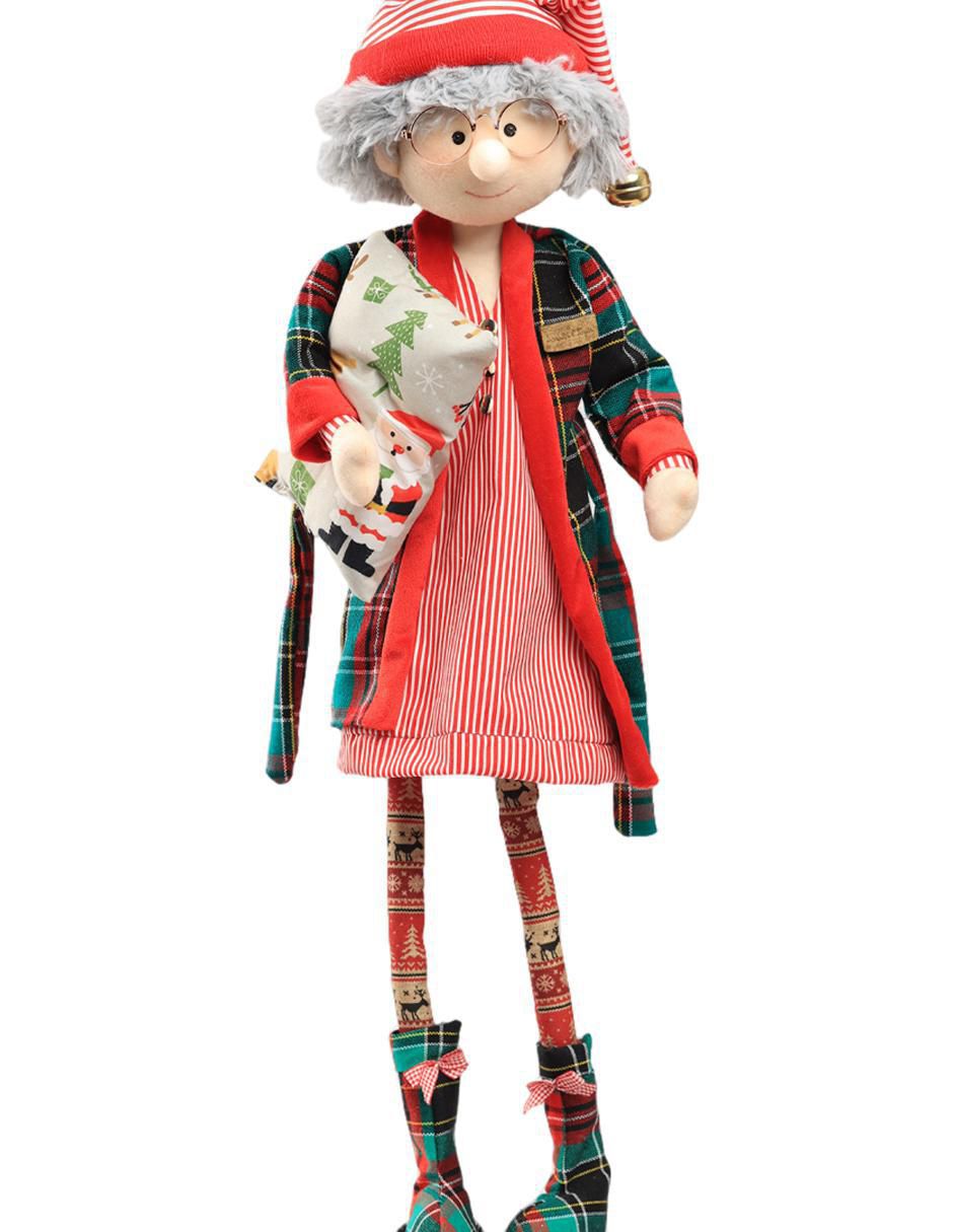 Ornamento Navidad Sra. Claus Little Elfy 3