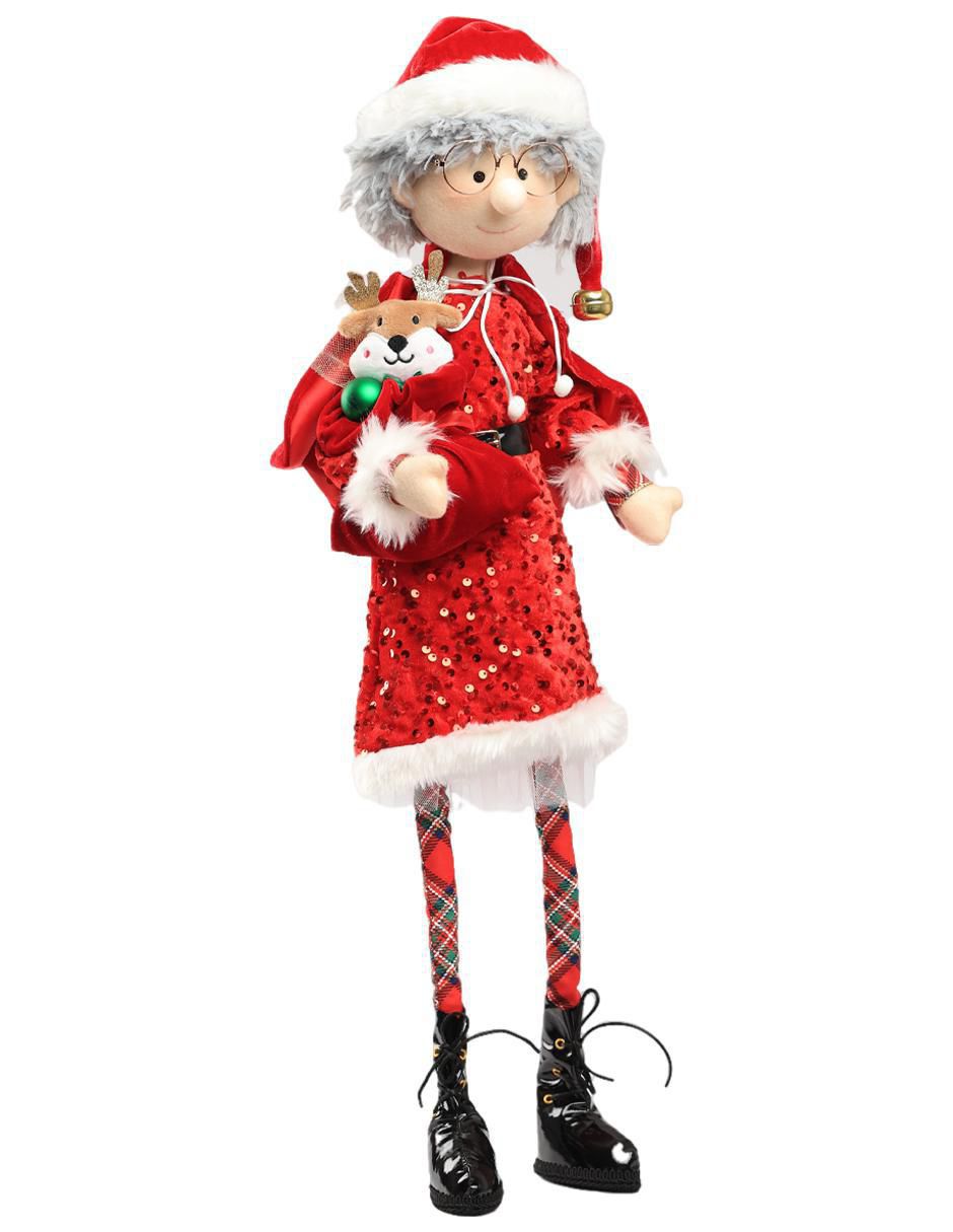 Ornamento Navidad Sra. Claus Little Elfy 2