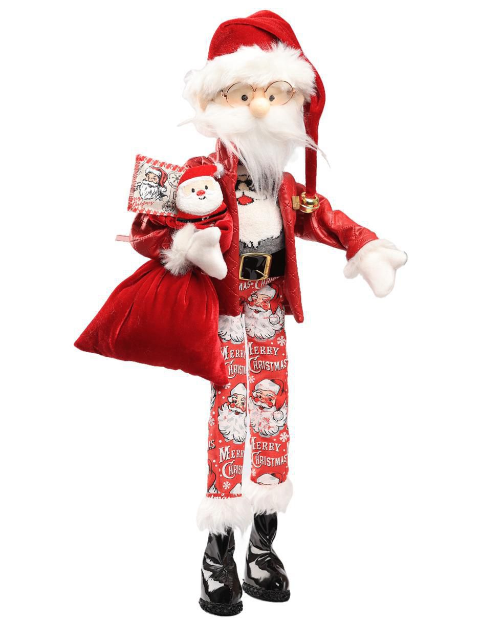 Ornamento Navidad Santa Claus Little Elfy 2