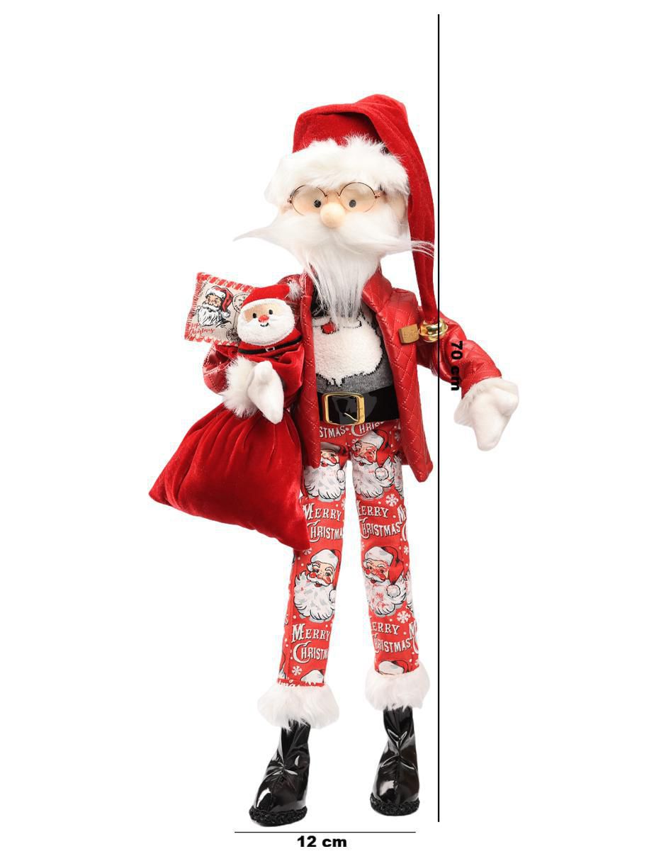 Ornamento Navidad Santa Claus Little Elfy 5