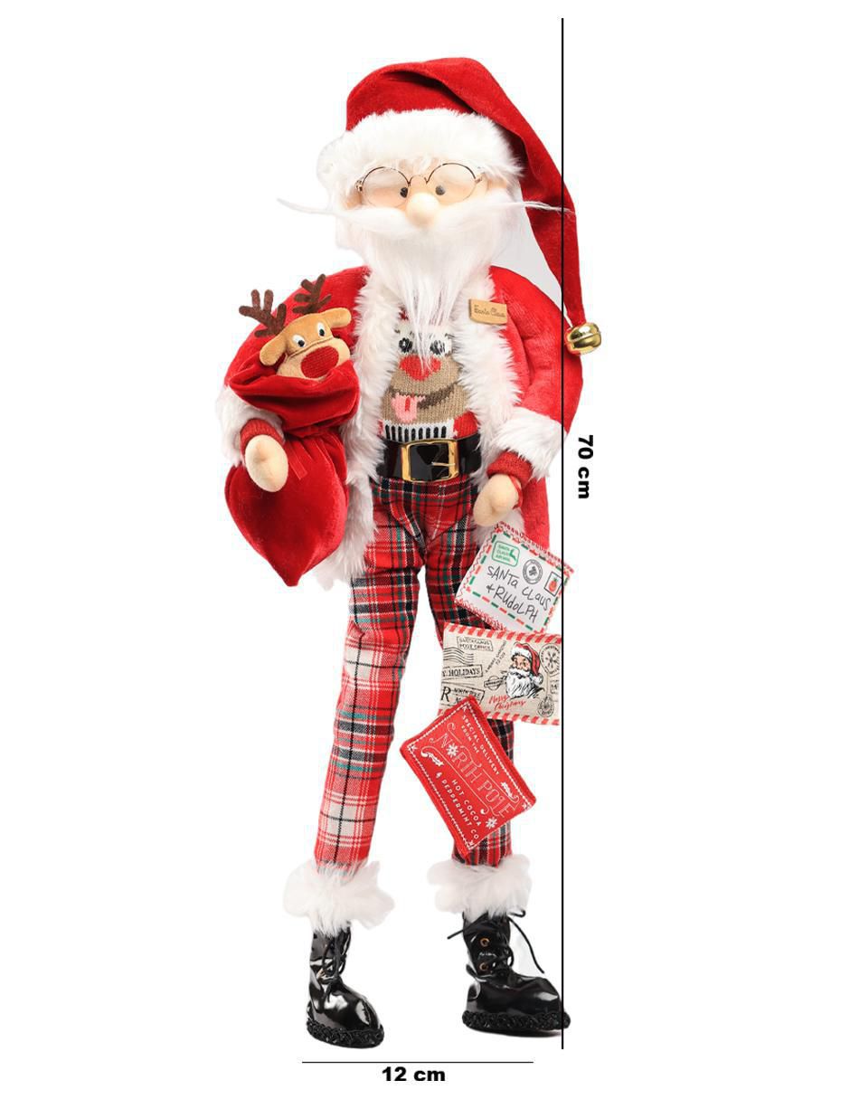 Ornamento Navidad Santa Claus Little Elfy 5