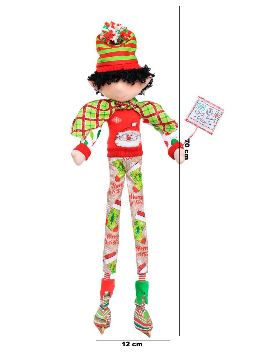Ornamento navidad Duende Little Elfy 5