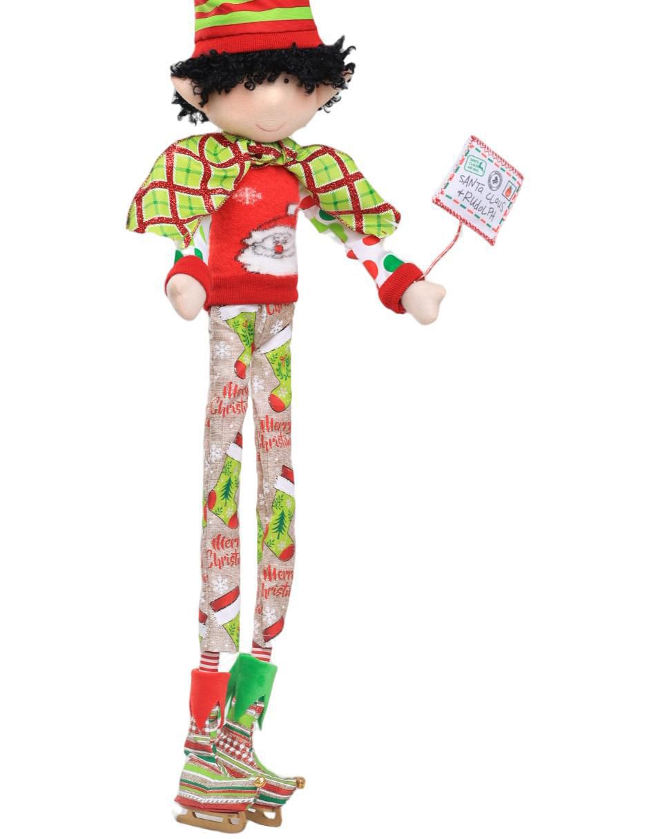 Ornamento navidad Duende Little Elfy 4