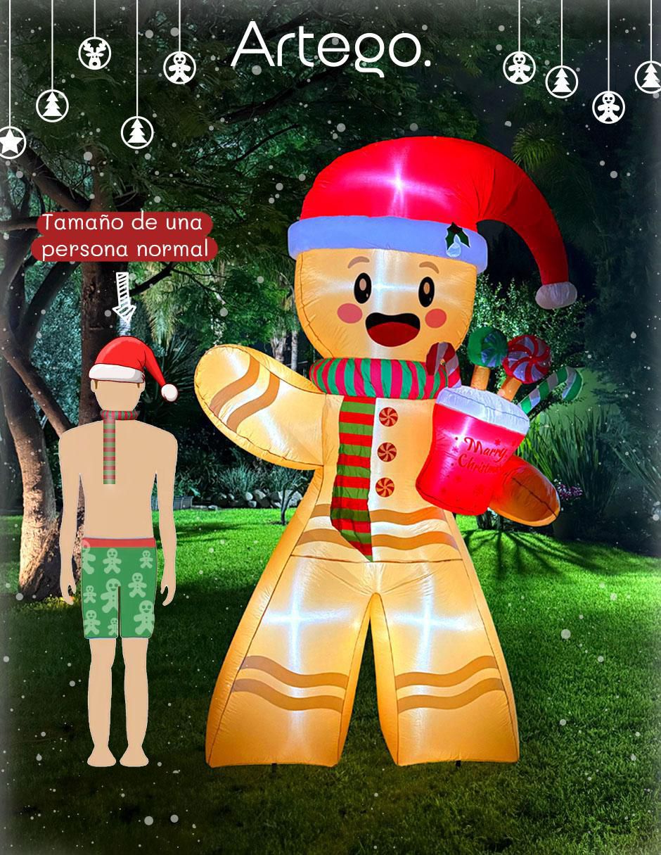 Inflable decorativo forma de galleta 6