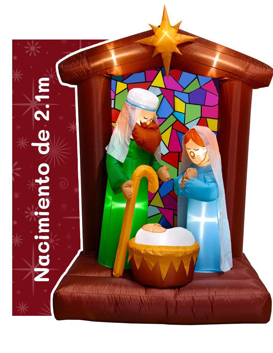 Inflable decorativo forma de nacimiento Inflable decorativo forma de nacimiento